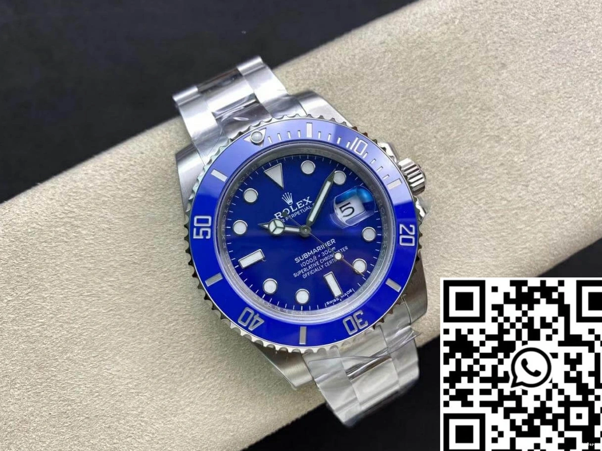 Submariner VS Rolex Dial Blue 116619LB-97209 Factory 1230